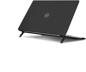 img 4 attached to 📦 mCover DL-XPS13-9370 Black: Hard Shell Case for 13.3" Dell XPS 13 9370 (2018) 9380 (2019) / 9305 (2021) / 7390 non-2-in-1 Models - Compatible Only with Newer Models (not Fitting Older L321X 9333 9343 9350 9360 9365)