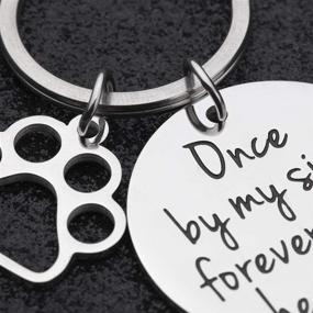 img 3 attached to 🌈 VANLOVEMAC Loss of Pet Memorial Keychain: A Heartwarming Sympathy Gift for Women and Men, Remembering Our Beloved Dogs and Cats