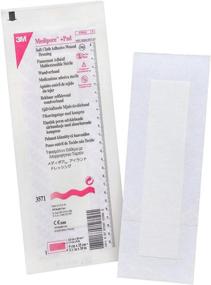 img 2 attached to 🩹 3M Medipore +Pad Soft Cloth Adhesive Wound Dressing, 3.5" x 10", 25 per Box, 3M3571