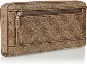img 3 attached to GUESS Noelle Large Around Wallet Women's Handbags & Wallets for Wallets