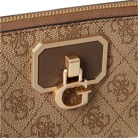 img 2 attached to GUESS Noelle Large Around Wallet Women's Handbags & Wallets for Wallets