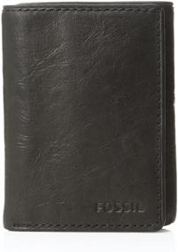 img 4 attached to Fossil Mens Bifold Wallet Brown Men's Accessories for Wallets, Card Cases & Money Organizers