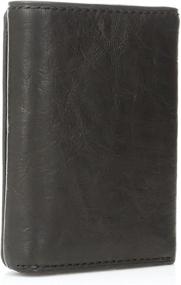 img 3 attached to Fossil Mens Bifold Wallet Brown Men's Accessories for Wallets, Card Cases & Money Organizers