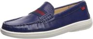 marc joseph new york leather boys' loafers: stylish and comfortable footwear логотип