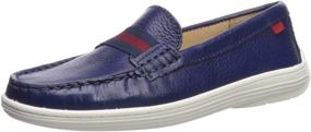 img 4 attached to MARC JOSEPH NEW YORK Leather Boys' Loafers: Stylish and Comfortable Footwear