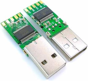 img 3 attached to 🔌 Letotech Cross Wired USB Serial Cable FTDI ft232r USB RS232 to DB9 Female Adapter Null Modem Cable - Seamless PC Control & TV Connectivity (Null Modem pinout)