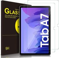 📱 ivsotek [2 штуки] защитное стекло для экрана samsung galaxy tab a7 - 10.4-дюймовое закаленное стекло с твердостью 9h и легкой установкой без пузырей. логотип