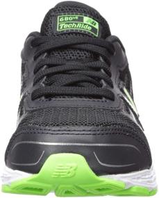 img 3 attached to 👟 New Balance 680 V5 Lace-up Running Shoe: Stylish Unisex-Child Footwear for Active Runners