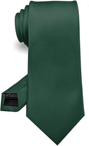 img 4 attached to 👔 Upgrade Your Style with RBOCOTT Business Wedding Formal Necktie: The Perfect Men's Accessories in Ties, Cummerbunds & Pocket Squares