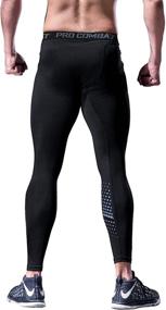 img 1 attached to 🩲 NC FUNGIK 2~3 Pack: Men's Compression Pants - Ultimate Sports Tights for Cool Fitness and Quick-Drying Yoga Clothes