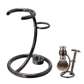 img 4 attached to Linkidea Stainless Non Slip Organizer Bathroom Shave & Hair Removal for Men's