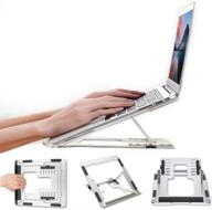 notebook ergonomic aluminum computer compatible logo