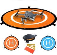 🚁 fstop labs 32-inch waterproof nylon landing pad accessories for dji tello, mavic, phantom, spark, mavic 2 pro, zoom air: a must-have for drones and quadcopters logo