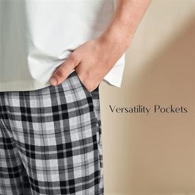 img 1 attached to 🐃 Buffalo Flannel Sleepwear Pockets for Men - Comfortable Clothing for Sleep & Lounge