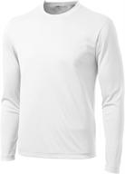 dri-equip long sleeve moisture wicking performance shirts logo