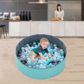 img 3 attached to IRuiYinGo Kids Ball Pit Portable: 🎪 Fun and Convenient Indoor & Outdoor Play