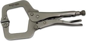 img 4 attached to 🔒 ION TOOL 11” Large C-Clamp Locking Pliers with Swivel Pads