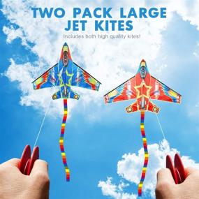 img 3 attached to 🪁 Exploring the Skies: TOY Life Plane Kites for Imaginative Kids