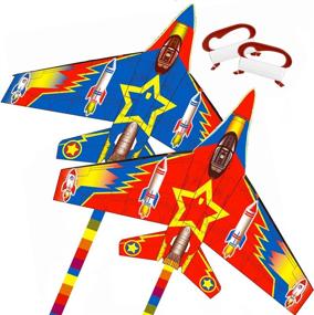 img 4 attached to 🪁 Exploring the Skies: TOY Life Plane Kites for Imaginative Kids
