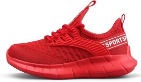 img 3 attached to 👟 Breathable Lightweight Non Slip Girls' Sneakers - THLPPE Shoes and Athletic Footwear