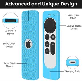 img 2 attached to Case For Apple TV 4K 2021 Remote Control Television & Video in Television Accessories