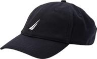 nautica classic logo men's adjustable baseball cap hat logo