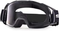 🏍️ adult motocross goggles: mx goggles with windproof, dustproof, and uv protection for dirt bikes logo