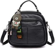 backpack multi purpose lightweight shoulder crossbody women's handbags & wallets logo
