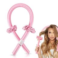 pink heatless curling rod headband for tiktok - boost your seo! logo