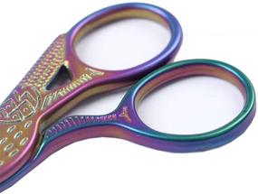 img 2 attached to BIHRTC 3 Pairs Stainless Steel Stork Scissors - Perfect Tools for Sewing, Embroidery, Crafts, and Everyday Use