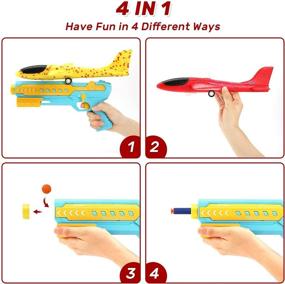 img 3 attached to ✈️ WOWZON Airplane Catapult with Easy One-Click Ejection