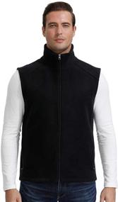 img 4 attached to MOHEEN Waistcoat Heavyweight Outerwear Windbreaker