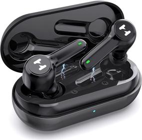 img 4 attached to 🎧 2021 Lotuze Q3 True Wireless Earbuds with Noise Cancelling, IPX6 Waterproof, Bluetooth 5.2, 36H Playtime, TWS Earphone with USB-C for iPhone & Android