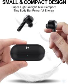 img 3 attached to 🎧 2021 Lotuze Q3 True Wireless Earbuds with Noise Cancelling, IPX6 Waterproof, Bluetooth 5.2, 36H Playtime, TWS Earphone with USB-C for iPhone & Android