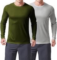 texfit 2 pack active sleeve shirts men's clothing in active logo