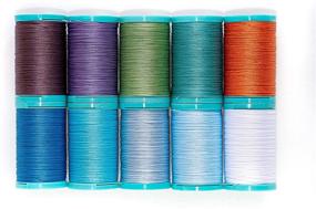 img 2 attached to All Purpose Extra Strong Heavy Duty Bonded Sewing Thread (Winter) Great For Quilting