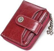👜 goiacii leather blocking peacock women's handbags and wallets logo