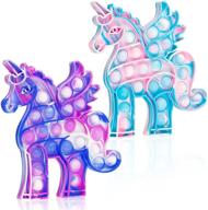🦄 hoofun unicorn fidget pop sensory toy logo