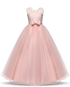 img 2 attached to 👗 TTYAOVO Chiffon Embroidered Wedding Girls' Dresses - Pageant Clothing