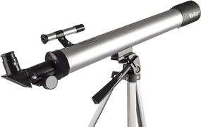 img 1 attached to 🔭 Enhance Your Stargazing Experience with the Vivitar TEL50600 60X/120X Telescope Refractor - Includes Tripod (Black)