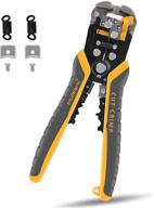 mulwark 3-in-1 automatic self-adjusting wire stripper/ cutter/ crimper: premium 8 inch multi pliers for electrical wire stripping, cable cutting, and crimping tool from 8 awg to 30 awg логотип