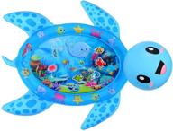 magifire tummy time water mat - inflatable baby play mat for 3-12 months newborn boys and girls logo