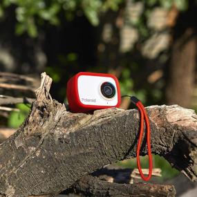 img 3 attached to 📸 Polaroid Underwater Camera: 18mp 4K UHD, Waterproof for Snorkeling and Diving - LCD Display, Rechargeable - Red (720p)