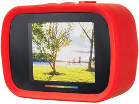 img 2 attached to 📸 Polaroid Underwater Camera: 18mp 4K UHD, Waterproof for Snorkeling and Diving - LCD Display, Rechargeable - Red (720p)