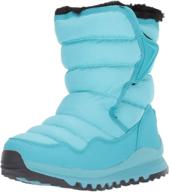 ch2o alpina weather turquoise toddler boys' shoes logo
