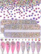 pieces crystal rhinestones spearlcable clothes foot, hand & nail care logo