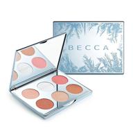 becca apres glow face palette logo