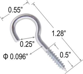 img 3 attached to 🔩 Shells Silver Plated Self-Tapping Industrial Hardware: Reliable Inches-Sized Fasteners for Effective Results