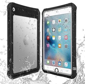 img 4 attached to AICase IPad Mini 4/5 Waterproof Case: High Touch Sensitivity, Shockproof Protection with Kickstand - IP68 Certified