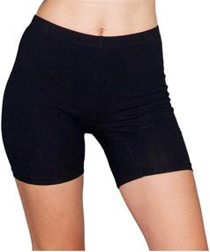 img 1 attached to 🩲 Emprella Slip Shorts for Under Dresses: 4-Pack Womens Seamless Bike Shorts - Perfect Comfort and Coverage!